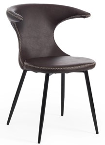 Обеденный стул FLAIR (mod. 9020) 60х56х78 коричневый 1/черный в Архангельске