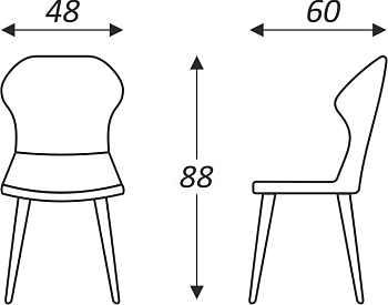 Кухонный стул Марио (Бежевый Т01/ноги белые) в Архангельске - предосмотр 1