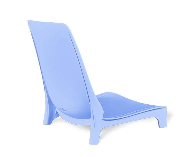 Кухонный стул SHT-ST75/S424-C (голубой/коричневый муар) в Архангельске - изображение 2