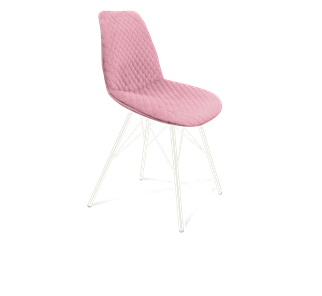 Обеденный стул SHT-ST29-С22 / SHT-S37 (розовый зефир/белый муар) в Архангельске
