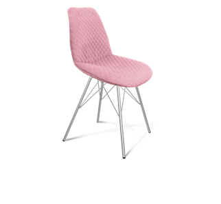 Обеденный стул SHT-ST29-С22 / SHT-S37 (розовый зефир/хром лак) в Архангельске