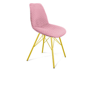 Обеденный стул SHT-ST29-С22 / SHT-S37 (розовый зефир/золото) в Архангельске