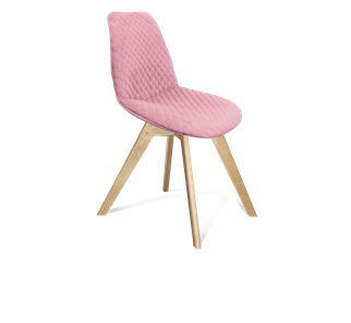 Обеденный стул SHT-ST29-С22 / SHT-S39 (розовый зефир/прозрачный лак) в Архангельске