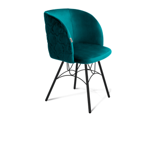 Обеденный стул SHT-ST33-1 / SHT-S100 (альпийский бирюзовый/черный муар) в Архангельске - предосмотр