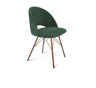 Обеденный стул SHT-ST34 / SHT-S37 (лиственно-зеленый/медный металлик) в Архангельске - предосмотр