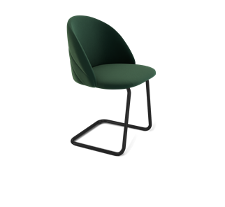 Обеденный стул SHT-ST35-2 / SHT-S45-1 (лиственно-зеленый/черный муар) в Архангельске - предосмотр