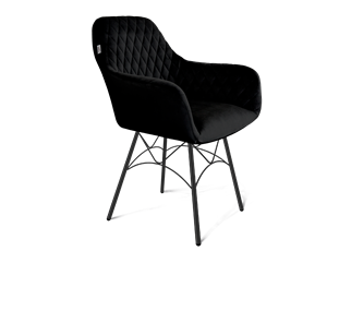 Обеденный стул SHT-ST38 / SHT-S107 (ночное затмение/черный муар) в Архангельске - предосмотр