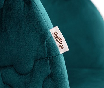 Полубарный стул SHT-ST33-1 / SHT-S29P-1 (альпийский бирюзовый/хром лак) в Архангельске - предосмотр 6