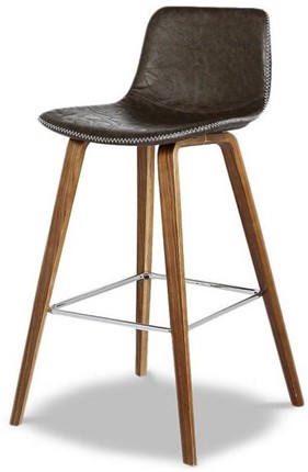 Полубарный стул JY1733-61 коричневый в Архангельске - изображение