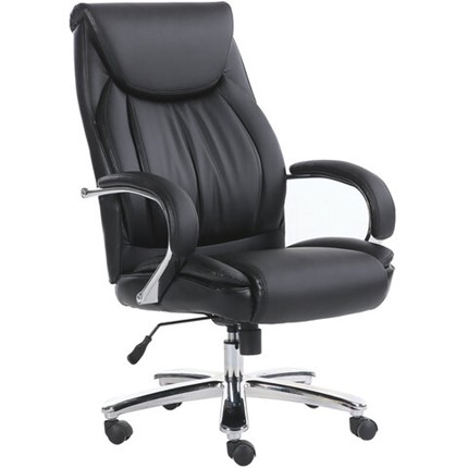 Офисное кресло Brabix Premium Advance EX-575 (хром, экокожа, черное) 531825 в Архангельске - изображение