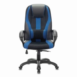 Компьютерное кресло Brabix Premium Rapid GM-102 (экокожа/ткань, черное/синее) 532106 в Архангельске - предосмотр