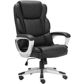Компьютерное кресло Brabix Premium Rest EX-555 (пружинный блок, экокожа, черное) 531938 в Архангельске - предосмотр
