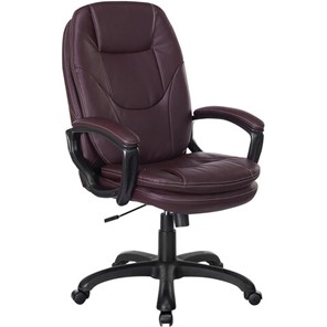 Кресло офисное Brabix Premium Trend EX-568 (экокожа, коричневое) 532101 в Архангельске