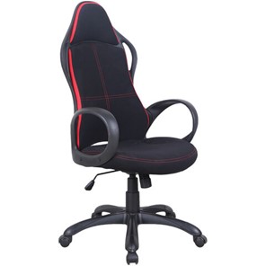 Компьютерное кресло Brabix Premium Force EX-516 (ткань, черное/вставки красные) 531571 в Архангельске
