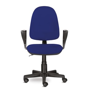 Компьютерное кресло Brabix Prestige Ergo MG-311 (регулируемая эргономичная спинка, ткань, синее) 532423 в Архангельске - предосмотр