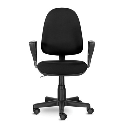 Офисное кресло Brabix Prestige Ergo MG-311 (регулируемая эргономичная спинка, ткань, черное) 531872 в Архангельске - изображение