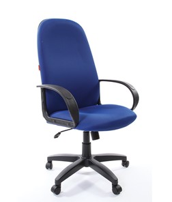 Кресло офисное CHAIRMAN 279 TW 10, цвет синий в Архангельске - предосмотр