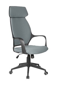 Кресло компьютерное Riva Chair 7272 (Серый/черный) в Архангельске