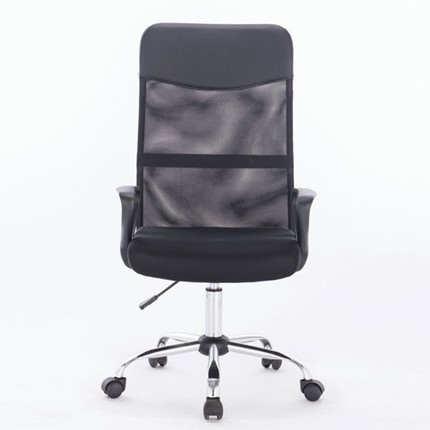 Офисное кресло Brabix Tender MG-330 (с подлокотниками, хром, черное) 531845 в Архангельске - изображение