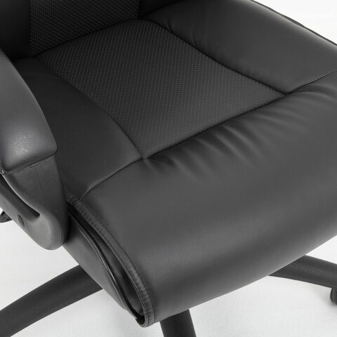 Офисное кресло Brabix Premium Work EX-513 (экокожа, черное) 531943 в Архангельске - изображение 8