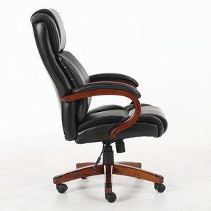 Кресло компьютерное Brabix Premium Magnum EX-701 (дерево, рециклированная кожа, черное) 531827 в Архангельске - предосмотр 1