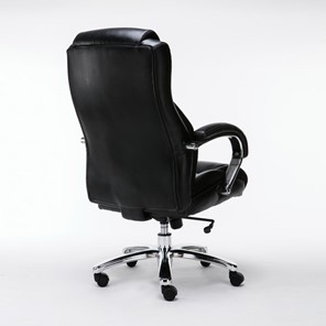 Кресло компьютерное Brabix Premium Status HD-003 (рециклированная кожа, хром, черное) 531821 в Архангельске - предосмотр 2