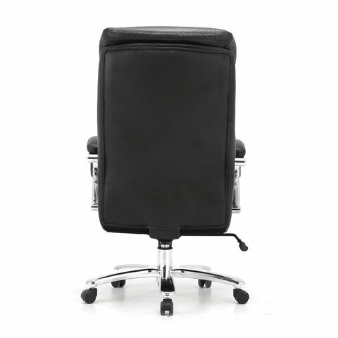 Компьютерное кресло Brabix Premium Pride HD-100 (натуральная кожа, черное) 531940 в Архангельске - изображение 3