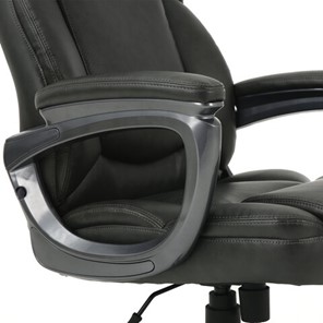 Кресло компьютерное Brabix Premium Favorite EX-577 (пружинный блок, рециклированная кожа, серое) 531935 в Архангельске - предосмотр 8