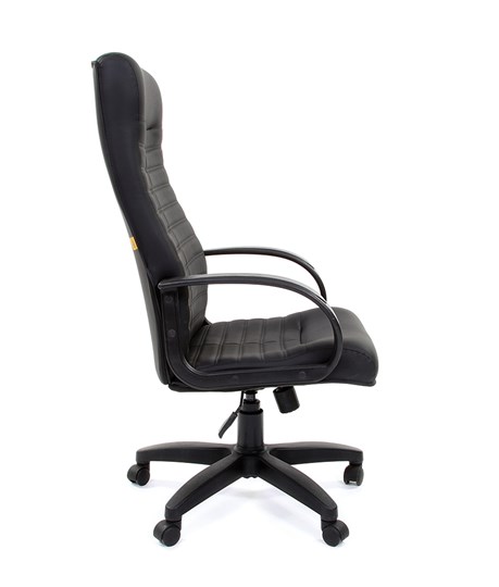 Офисное кресло CHAIRMAN 480 LT, экокожа, цвет черный в Архангельске - изображение 2