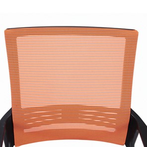 Кресло компьютерное Brabix Balance MG-320 (с подлокотниками, комбинированное черное/оранжевое) в Архангельске - предосмотр 4