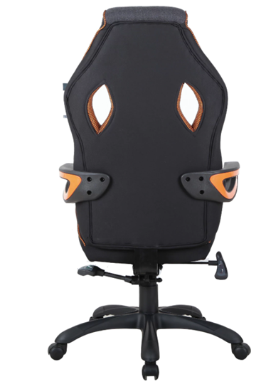 Компьютерное кресло Brabix Techno Pro GM-003 (ткань, черное/серое, вставки оранжевые) в Архангельске - изображение 4