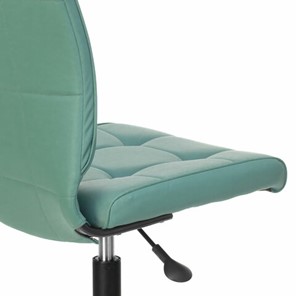 Компьютерное кресло Brabix Stream MG-314 (без подлокотников, пятилучие серебристое, экокожа, серо-голубое) в Архангельске - предосмотр 5