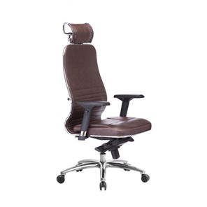 Офисное кресло Samurai KL-3.04, темно-коричневый в Архангельске - предосмотр 2