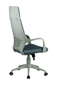 Кресло офисное Riva Chair 8989 (Серый/серый) в Архангельске - предосмотр 3