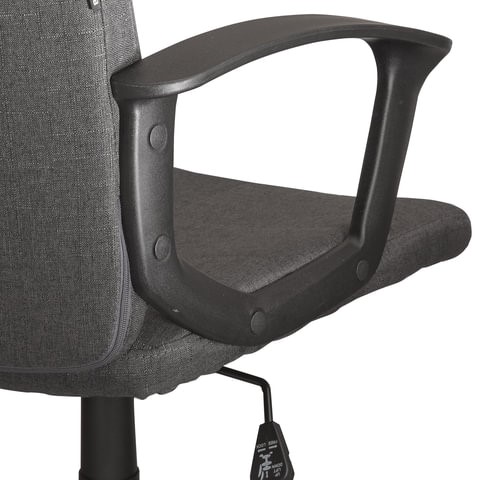 Кресло компьютерное Brabix Focus EX-518 (ткань, серое) 531576 в Архангельске - изображение 8