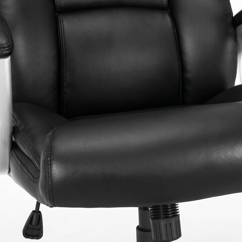 Кресло Brabix Premium Grand EX-501 (рециклированная кожа, черное) 531950 в Архангельске - изображение 8