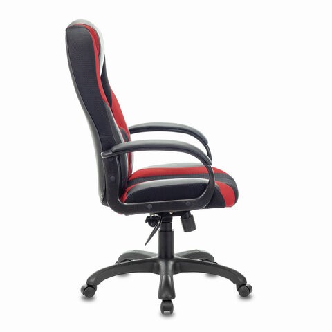 Компьютерное кресло Brabix Premium Rapid GM-102 (экокожа/ткань, черное/красное) 532107 в Архангельске - изображение 1