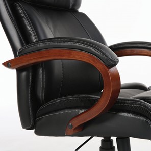 Кресло компьютерное Brabix Premium Magnum EX-701 (дерево, рециклированная кожа, черное) 531827 в Архангельске - предосмотр 8