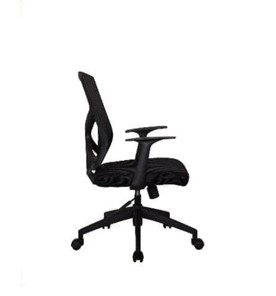 Кресло компьютерное Riva Chair 698, Цвет черный в Архангельске - предосмотр 2