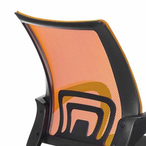 Кресло офисное Brabix Fly MG-396 (с подлокотниками, сетка, оранжевое/черное) в Архангельске - предосмотр 6