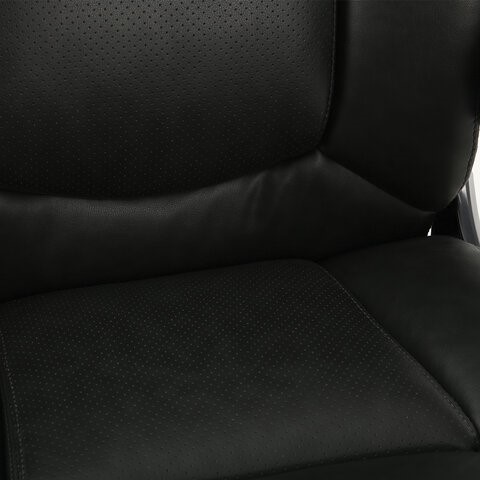 Кресло компьютерное Brabix Premium Favorite EX-577 (пружинный блок, рециклированная кожа, серое) 531935 в Архангельске - изображение 6