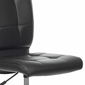 Офисное кресло Brabix Stream MG-314 (без подлокотников, пятилучие серебристое, экокожа, черное) в Архангельске - предосмотр 4