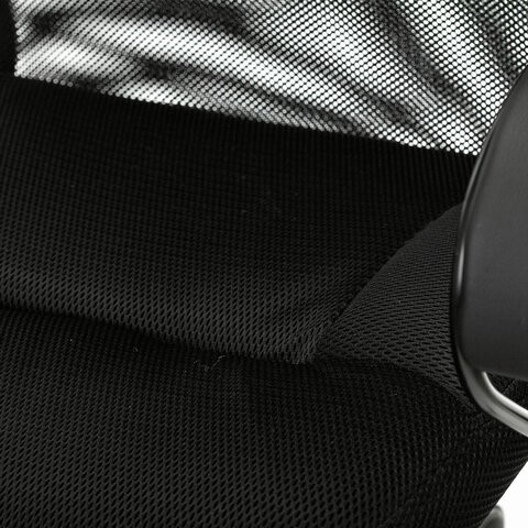 Кресло офисное Brabix Premium Stalker EX-608 PL (ткань-сетка/кожзам, черное) 532090 в Архангельске - изображение 9
