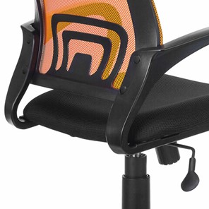 Кресло офисное Brabix Fly MG-396 (с подлокотниками, сетка, оранжевое/черное) в Архангельске - предосмотр 5