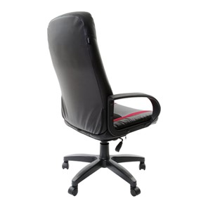 Офисное кресло Brabix Strike EX-525 (экокожа черная, ткань черная/бордовая, TW) в Архангельске - предосмотр 1