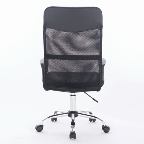 Офисное кресло Brabix Tender MG-330 (с подлокотниками, хром, черное) 531845 в Архангельске - изображение 2