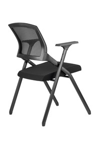 Офисное кресло складное Riva Chair M2001 (Черный/черный) в Архангельске - предосмотр 3