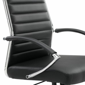 Кресло компьютерное Brabix Style EX-528 (экокожа, хром, черное) в Архангельске - предосмотр 9