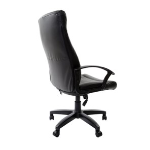 Офисное кресло Brabix Trust EX-535 (экокожа черная, ткань серая) в Архангельске - предосмотр 2