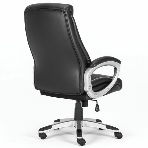 Кресло Brabix Premium Grand EX-501 (рециклированная кожа, черное) 531950 в Архангельске - изображение 2